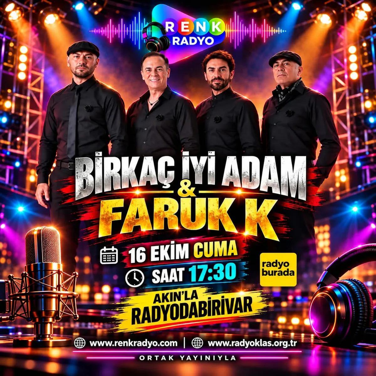 90'lar Türk Pop Müziğinin Usta İsmi Faruk K ve Birkaç İyi Adam Yaylalar Şarkısını Radyodabirivar'da Anlatıyor